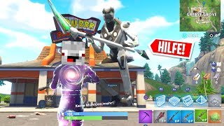 OMG ALPHASTEIN FINDET EINEN RIESEN XBOX SKIN IN FORTNITE [upl. by Lairea51]