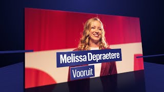 het Grote Voorzittersdebat van Knack en TrendsKanaal Z  Melissa Depraetere Vooruit [upl. by Uolymme733]