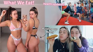 What We Eat In A Day Healthy Lifestyle  Current Goals  Mescia Twins [upl. by Atsirak180]