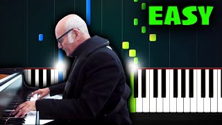 Ludovico Einaudi  Nuvole Bianche  EASY Piano Tutorial by PlutaX [upl. by Elora]