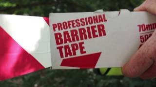 Barrier Warning Tape [upl. by Enaz]