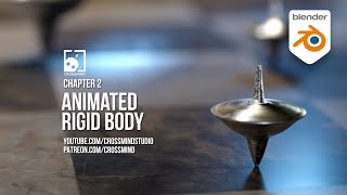 Totem Simulation Animated Rigid Body  Blender Physics  RBD Chapter 2 [upl. by Maybelle]