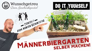 Biergarten Geschenk selber machen ► Ein Festplatz für Zuhause ✅ TOP DIY  Wunschgetreu [upl. by Beryle]