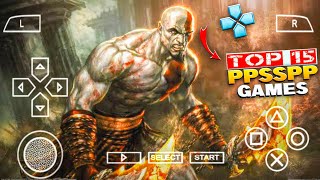 🔥Top 15 Best PSP Games For Android amp iOS  Top 15 All Time Best Best Ppsspp Games  Badshah Gamer [upl. by Ries]