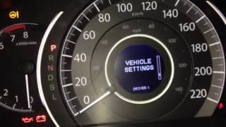 Honda CRV 2016 TPMS calibration [upl. by Onileva]