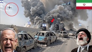 Iranian fighter jets totally destroyed Israeli weapon supply convoy \ gta v [upl. by Hiroko938]