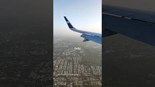 Beautiful approach to Delhi Airport on GoAir A320neo Guwahati to Delhi [upl. by Cartie985]