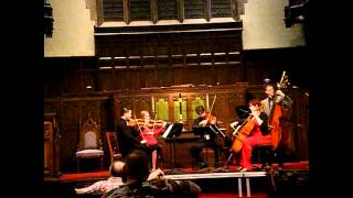 Rangbrook Ensemble performs Onslow String Quintet No 12 in a minor op 34 Mvt I [upl. by Patti]