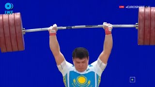 2015 World Weightlifting Championships Men 94 kg \ Тяжелая Атлетика Чемпионат Мира [upl. by Tavia622]