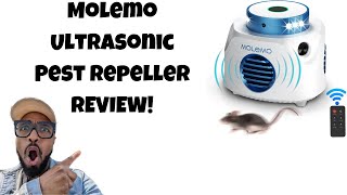 Molemo Ultrasonic Pest Repeller REVIEW [upl. by Saunder]