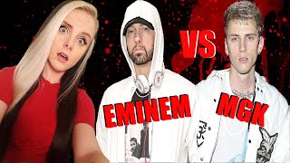 RAP DEVIL MGK VS KILLSHOT EMINEM REACTION [upl. by Devinna441]