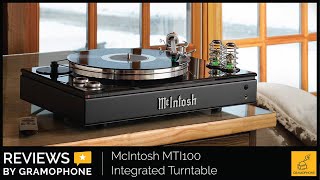 McIntosh MTI100 Integrated Turntable  Compact Excellence [upl. by Eekcaj]