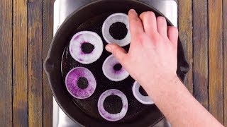 Place 7 Onion Rings In The Pan What Winds Up In The Middle Later Will Astonish Everyone [upl. by Recneps]