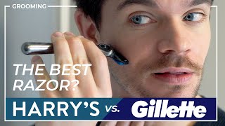 Harrys vs Gillette  Which Is The Best Razor [upl. by Nehgem]