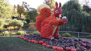 Kürbisausstellung 2018 im Blühenden Barock LUDWIGSBURG GERMANY งานแสดงฟักทอง [upl. by Elbertine592]