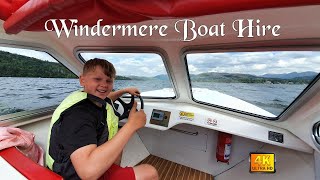 Windermere Boat Hire  Lake District [upl. by Ahsiekel]