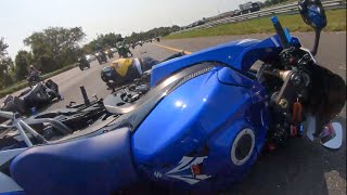 MOTORCYCLE CRASH amp FAIL COMPILATION 🔥 Ep 1 [upl. by Korff]