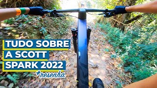 SCOTT SPARK COM RESENHA TUDO SOBRE A BIKE [upl. by Stanton]