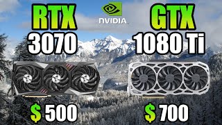 RTX 3070 vs GTX 1080 Ti  Test in 8 Games  1440p amp 1080p [upl. by Selry]