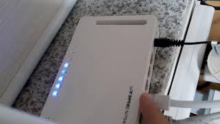 Setup IpTime N704BCM  Wireless router [upl. by Anahtor599]