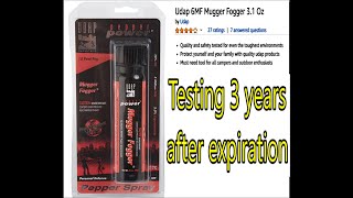 Hottest Pepper Spray Test After Expiration udap [upl. by Dammahum]