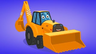 JCB Formation Animated Cartoon for Kids  More Car amp Vehicles Videos for Children [upl. by Luapnoj942]