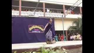 C R REDDY GIRLS DANCE ELURU [upl. by Cairistiona328]