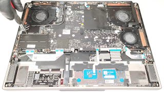 🛠️ How to open Lenovo Legion 9i 16″ Gen 8  disassembly and upgrade options [upl. by Lubow]