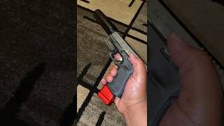 Suppressed Glock 19 😱 shorts homedefense [upl. by Acinomed]