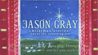 Jason Gray  quotEasierquot Official Lyric Video [upl. by Ayt]