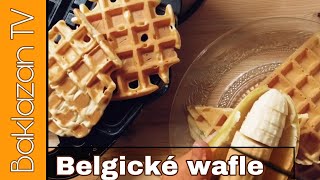 Wafle a waflovač  🧇🍓  ako urobit vafle recept na Belgicke Vafle  vaflovač Tefal [upl. by Drusi684]