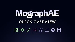 MographAE for After Effects Quick Overview [upl. by Hamachi]