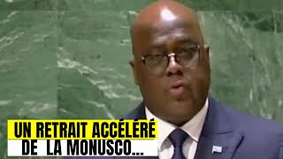 Discours de SE Felix Tshisekedi au 79ème assemblée de lONU 2024 [upl. by Ynor]