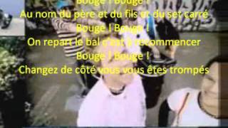 Le groupe Swing Bouge bouge avec paroles [upl. by Allemac280]