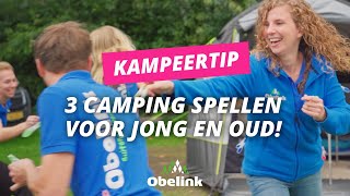 3x camping spelletjes voor jong en oud  Obelink vrijetijdsmarkt [upl. by Nive]