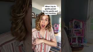 Gentle parenting fail🤦‍♀️ Sometimes u gotta remind them where they got their sass from🤣 momlife [upl. by Gib]