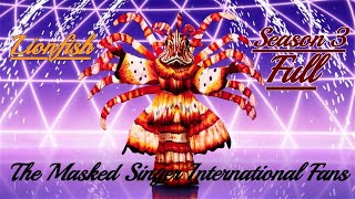 The Masked Singer UK  Lionfish  Season 3 Full [upl. by Gladi874]