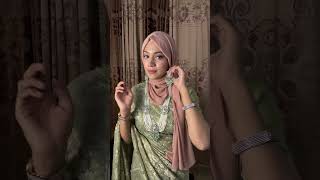 Hijab tutorial with earring [upl. by Fabian]