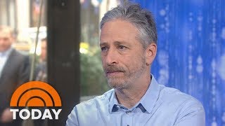 Jon Stewart I Was ‘Shocked’ At Sexual Misconduct Accusations Against Louis CK  TODAY [upl. by Aisatan]