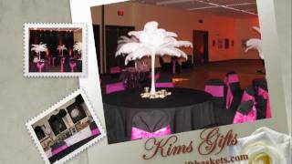 Ostrich Feather Centerpiece Decorations [upl. by Oironoh]