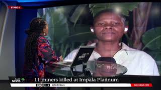 Impala Mine Accident I Ten miners are still in critical condition [upl. by Tedric]