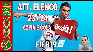 ATT ELENCO FIFA 19 PARA 2023 amp 2024 100 GRÁTIS XBOX 360 RGH xbox360rgh [upl. by Peters]