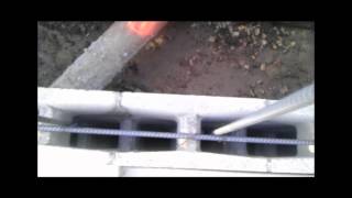 How to Place Rebar in Masonry or CMU Walls [upl. by Ardnal]