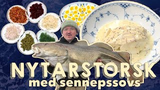 NYTÅRSTORSK med sennepssovs [upl. by Ahsiatal795]