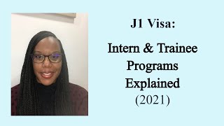 J1 VISA Intern amp Trainee Programs USA Explained  J1 Visa Consulting [upl. by Marrissa285]