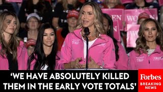 Lara Trump Women For Trump Sound Triumphant Note At Rally In Reading Pennsylvania [upl. by Ahsitneuq]