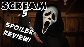 SCREAM 2022 SPOILER REVIEW There Are SPOILERS In This Video [upl. by Salzhauer]