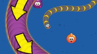 WormsZoneio  Slither Snake game [upl. by Simons]