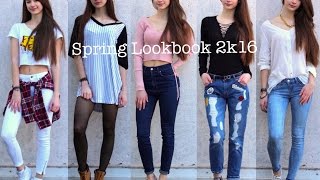 Spring Lookbook 2k16 ♡ vittoriamiles [upl. by Kline]