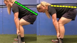 Lift With Your BACK  How To Stiff Leg Deadlift [upl. by Bausch]